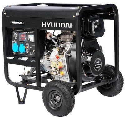 Генератор дизельний Hyundai DHY 6000LE DHY 6000LE фото