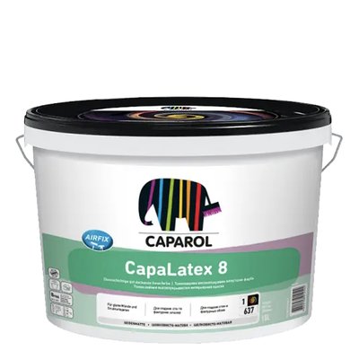 Фарба інтер'єрна Caparol CapaLatex 8 B1 (10 л) 174613 фото