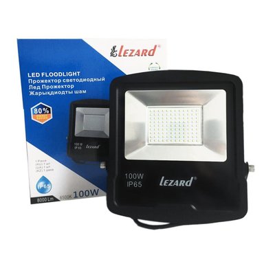 Прожектор світлодіодний Lezard LED 100W 6500K IP65 181712 фото