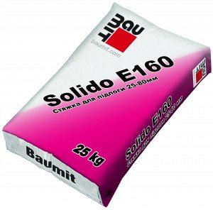 Стяжка Baumit Solido E160 (25-80мм 25кг) 240944 фото