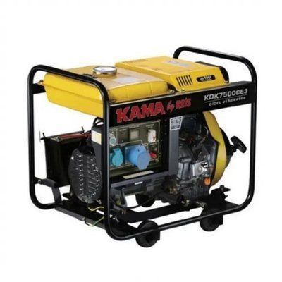 Генератор дизельный KAMA KDK-7500-CE3 (ном 5 кВт, макс 6,9 кВА) KDK-7500-CE3 фото