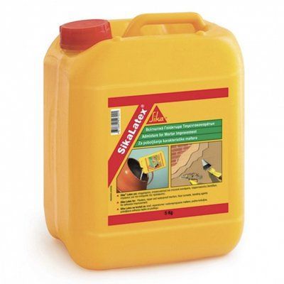 Добавка для бетону Sikalatex (5 кг) 60441 фото