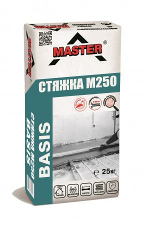 Стяжка Master Basis, для выравнивания и ремонта полов (5-40мм 25кг) 260059 фото