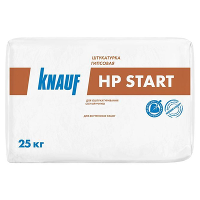 Штукатурка гіпсова Knauf HP START (30 кг) Кнауф Старт (Молдова) 178262 фото