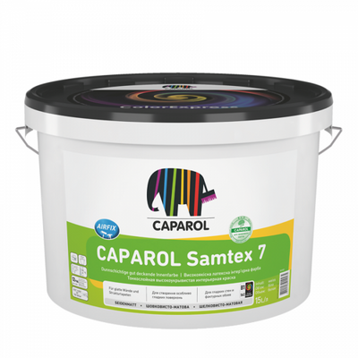Фарба інтер'єрна Caparol Samtex7 B1 (10 л) 34280 фото